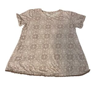 LOGO by Laurie Goldstein Top with Pockets